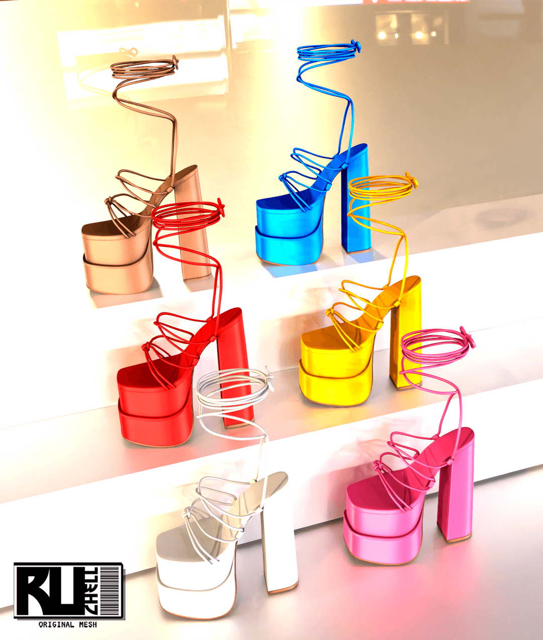 Галерея мода Туфли на платформе Hela Heels #1